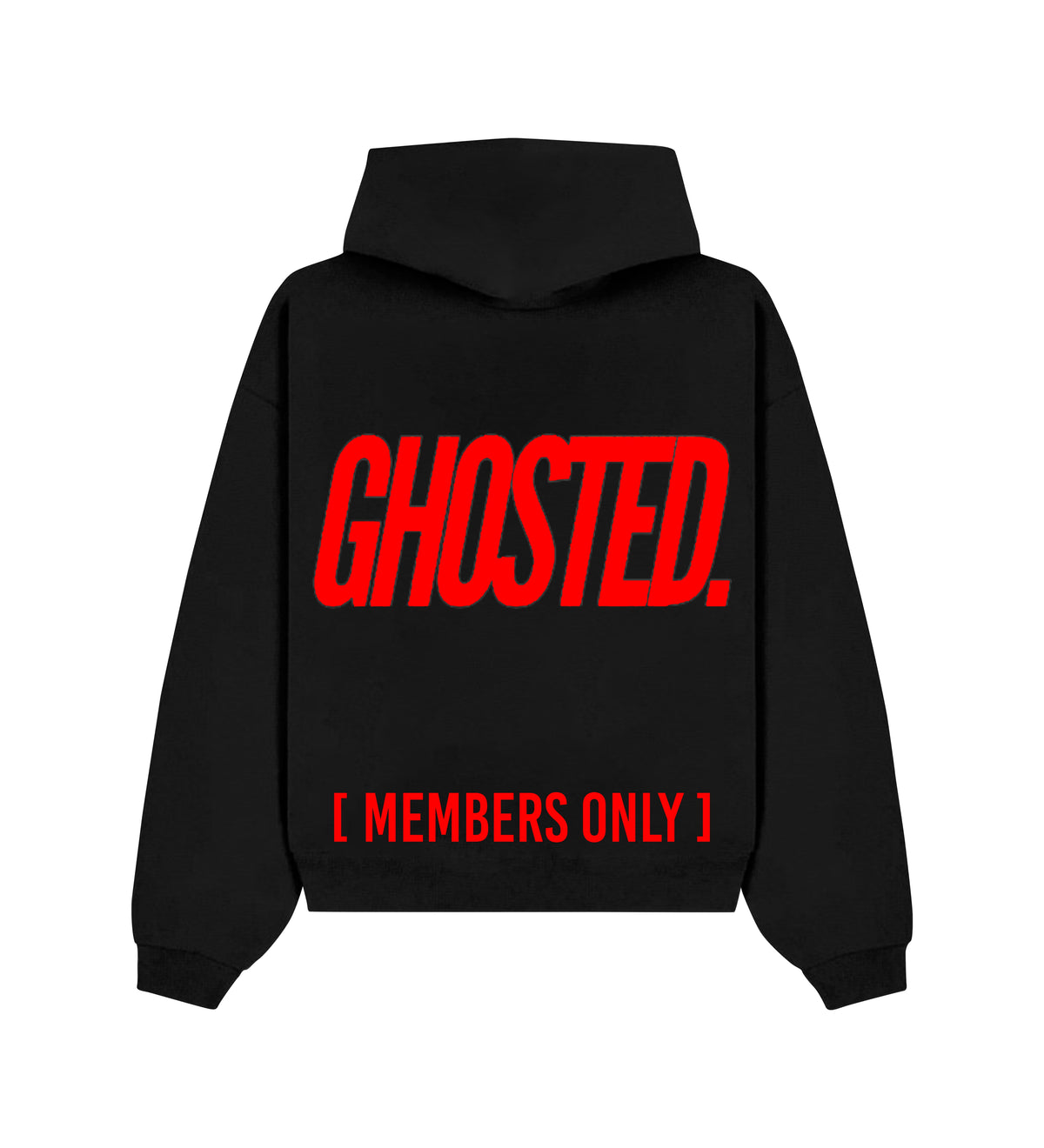 MEMBERS ONLY HOODIE RED