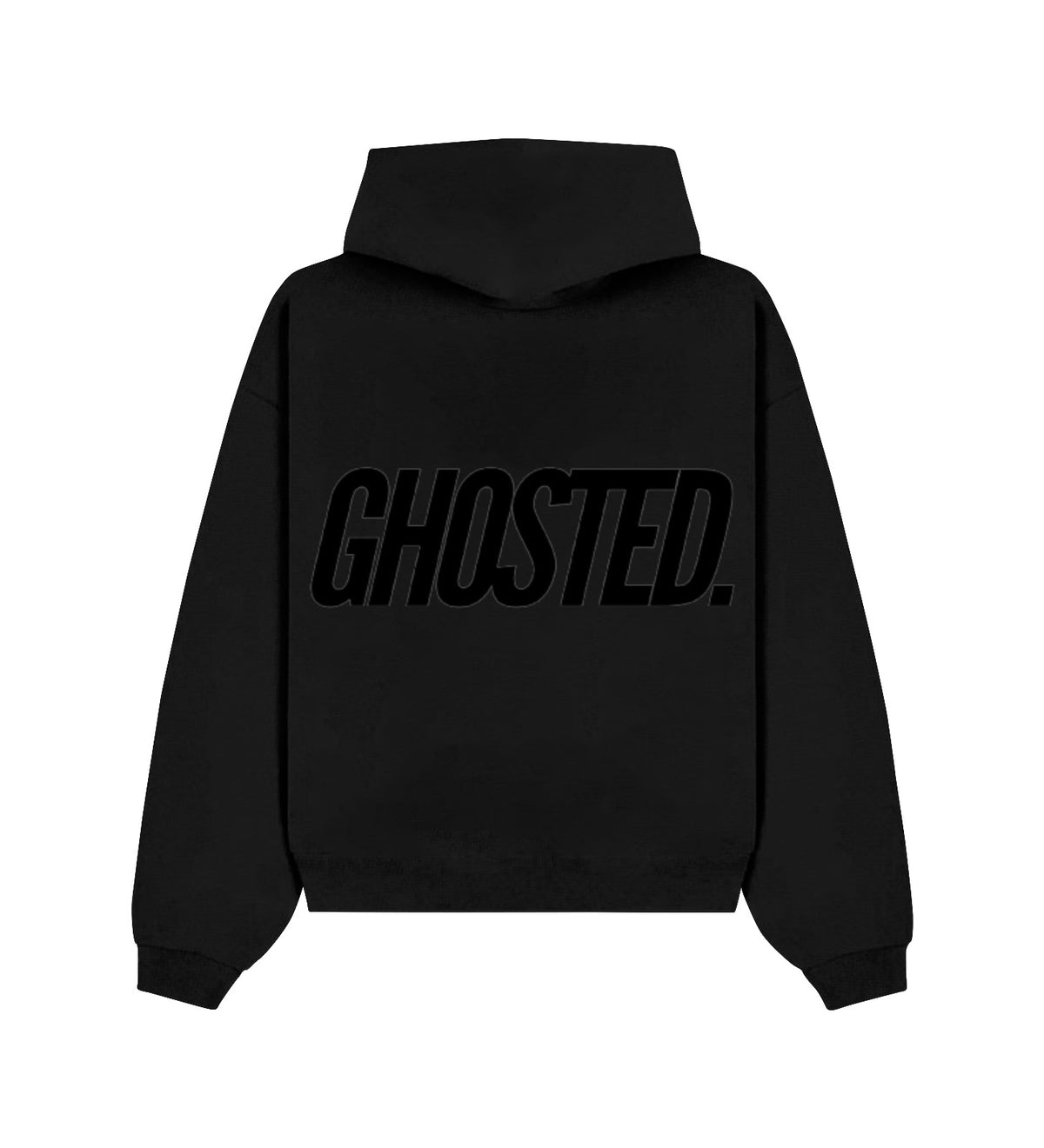 GHOSTED HOODIE [BLACK]