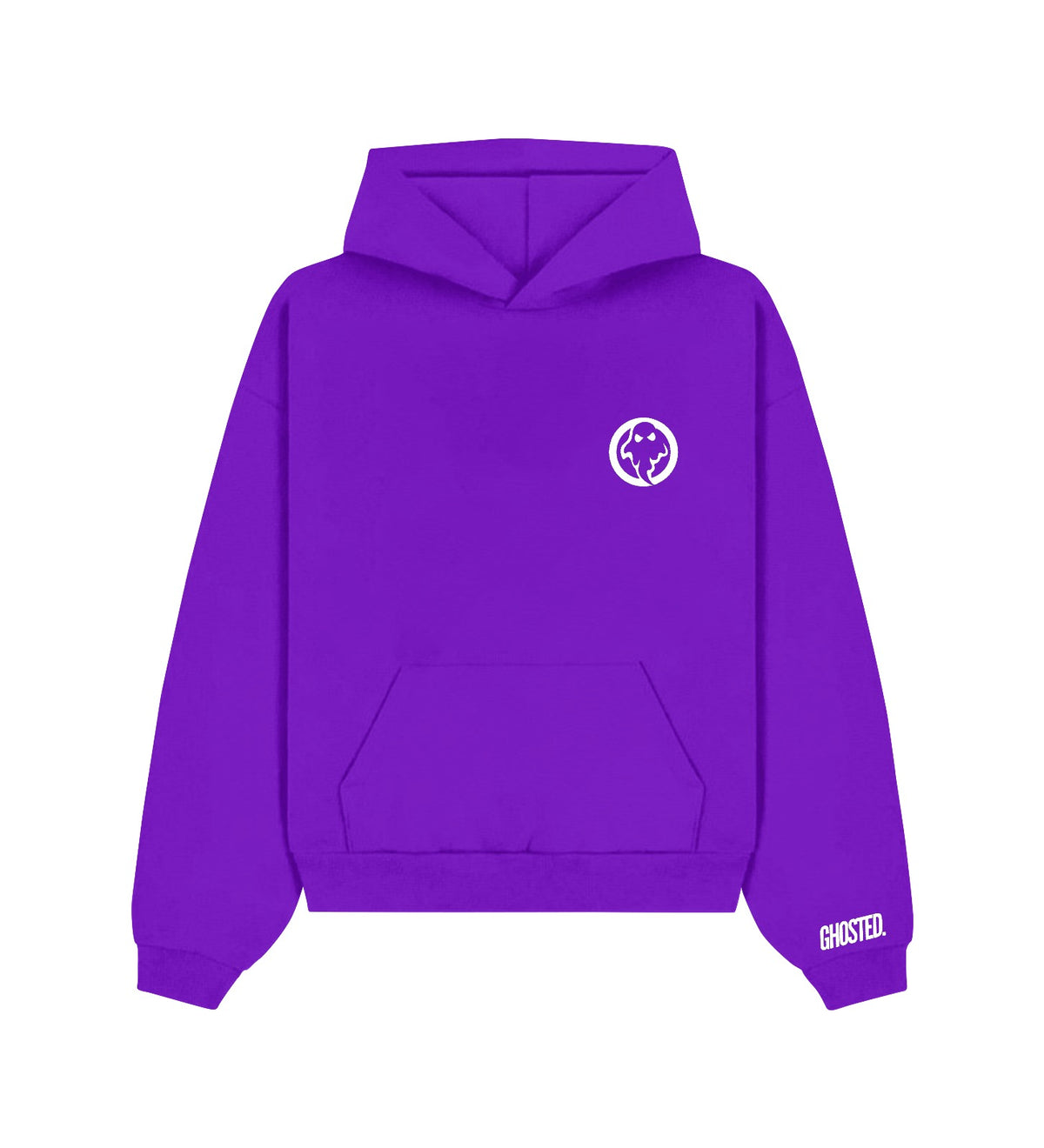 GHOSTED HOODIE [PURPLE]