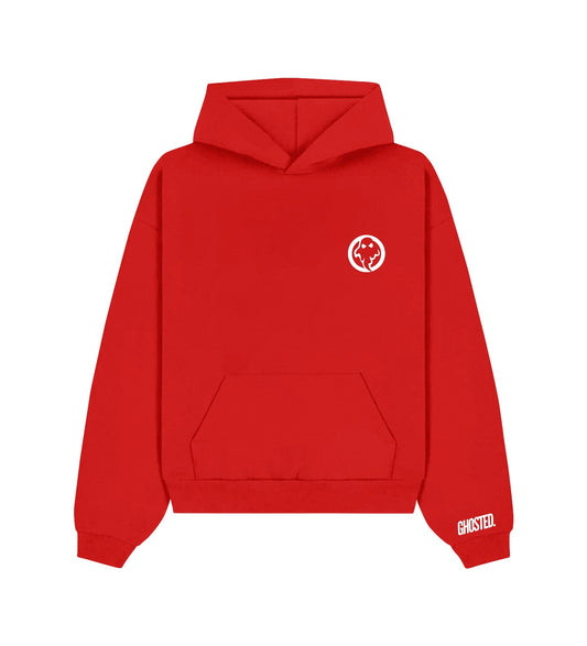 GHOSTED HOODIE [RED]
